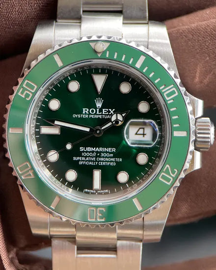2019 Rolex Submariner Date "Hulk" 40MM Green Dial Oyster Bracelet (116610LV)