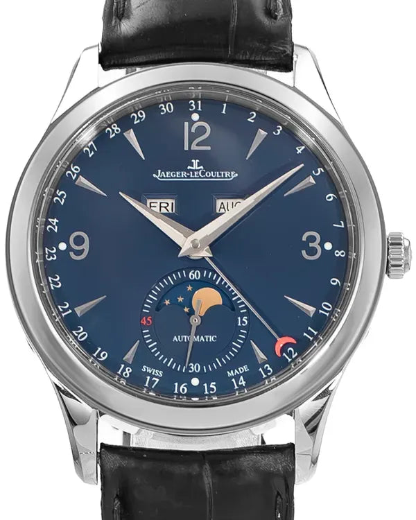 2011 Jaeger-LeCoultre Master Calendar 40MM Blue Dial Leather Strap (Q155848H)
