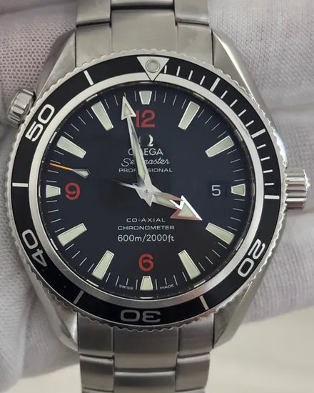 Omega Seamaster Planet Ocean 42MM Black Dial Steel Bracelet (2201.51.00)