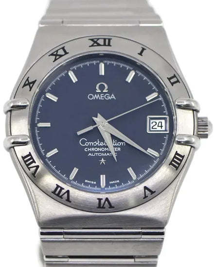 Omega Constellation 35.5MM Grey Dial Steel Bracelet (1502.40.00)