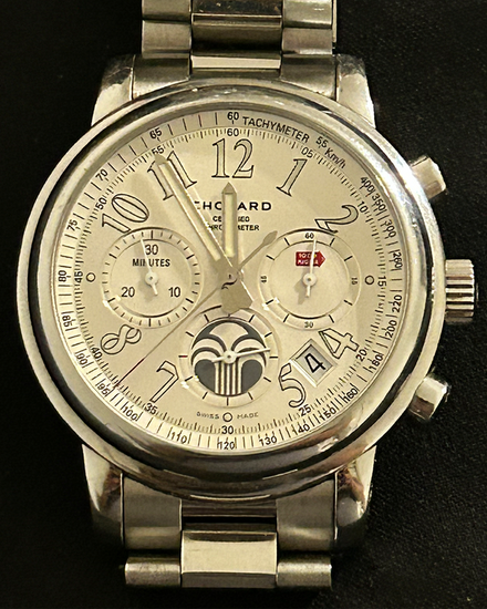 Chopard Mille Miglia 42MM Silver Dial Steel Bracelet (8511)