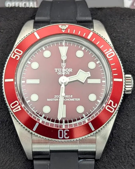 2025 Tudor Black Bay 58 39MM Red Dial Rubber Strap (7939A1A0RU)