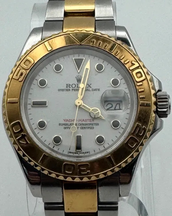 Rolex Yacht-Master 40MM White Dial Two-Tone Oyster Bracelet (16623)
