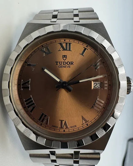 2023 Tudor Royal 38MM Salmon Dial Steel Bracelet (28500)