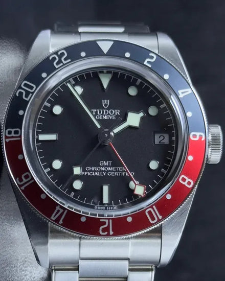 Tudor Black Bay GMT "Pepsi" 41MM Black Dial Steel Bracelet (79830RB)