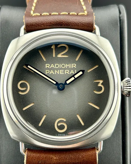 2024 Panerai Radiomir Tre Giorni 45MM Black "Degradé" Dial Leather Strap (PAM01334)