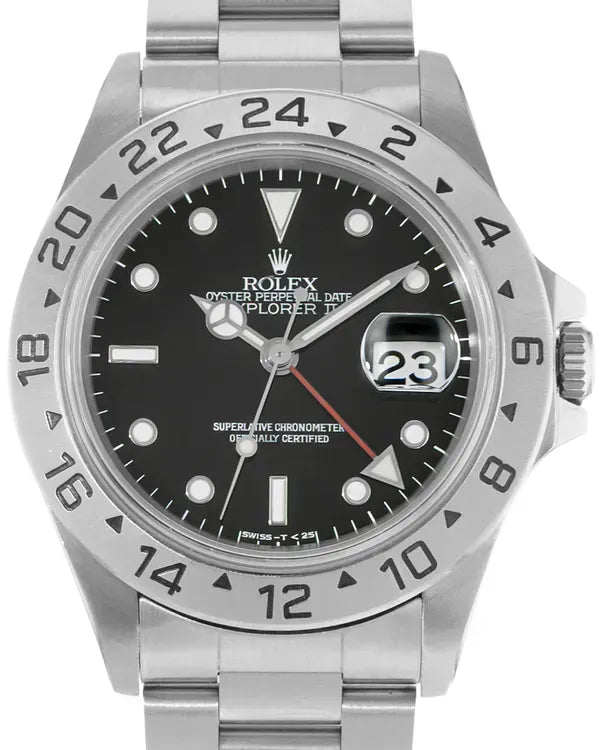 Rolex Explorer 40MM Black Dial Oyster Bracelet (16570)
