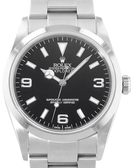 2003 Rolex Explorer 36MM Black Dial Oyster Bracelet (114270)