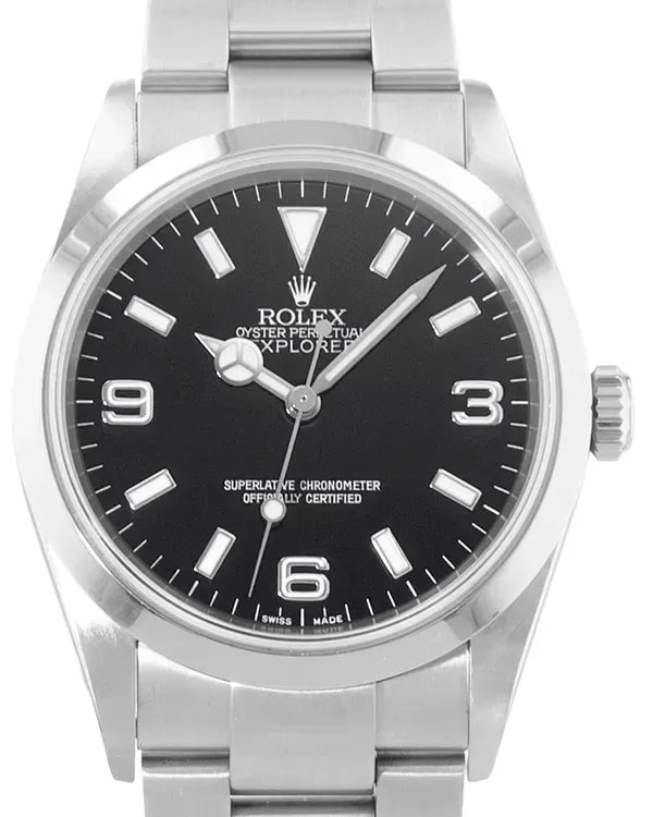 2003 Rolex Explorer 36MM Black Dial Oyster Bracelet (114270)