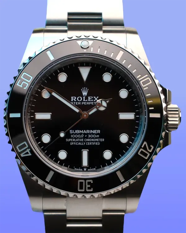 2025 Rolex Submariner No-Date 41MM Black Dial Oyster Bracelet (124060)