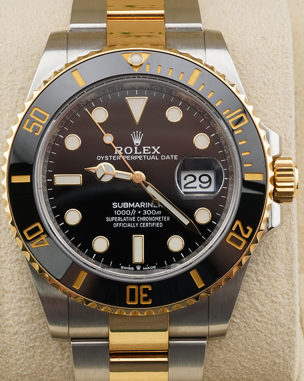 Rolex Submariner Date 41MM Black Dial Two-Tone Oyster Bracelet (126613LN)