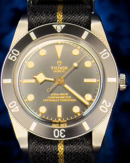 No Reserve - 2025 Tudor Black Bay 54' 37MM Black Dial Textile Strap (79000N)