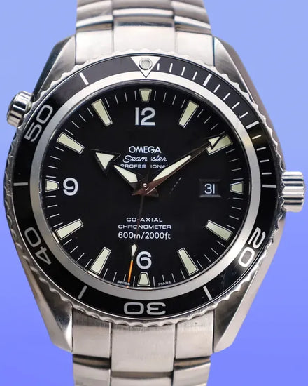 Omega Seamaster Planet Ocean 600M 45MM Black Dial Steel Bracelet (2200.50.00)