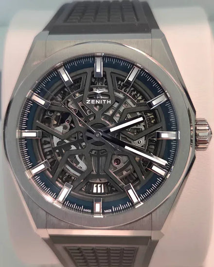 2020 Zenith Defy 41MM Skeleton Dial Rubber Strap (95.9000.670)