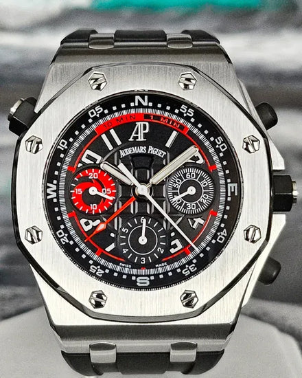 Audemars Piguet Royal Oak Offshore Alinghi Polaris L.E. 42MM Black Dial Rubber Strap (26040ST.OO.D002CA.01)