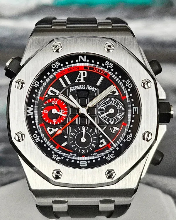 Audemars Piguet Royal Oak Offshore Alinghi Polaris L.E. 44MM Black Dial Rubber Strap (26040ST.OO.D002CA.01)