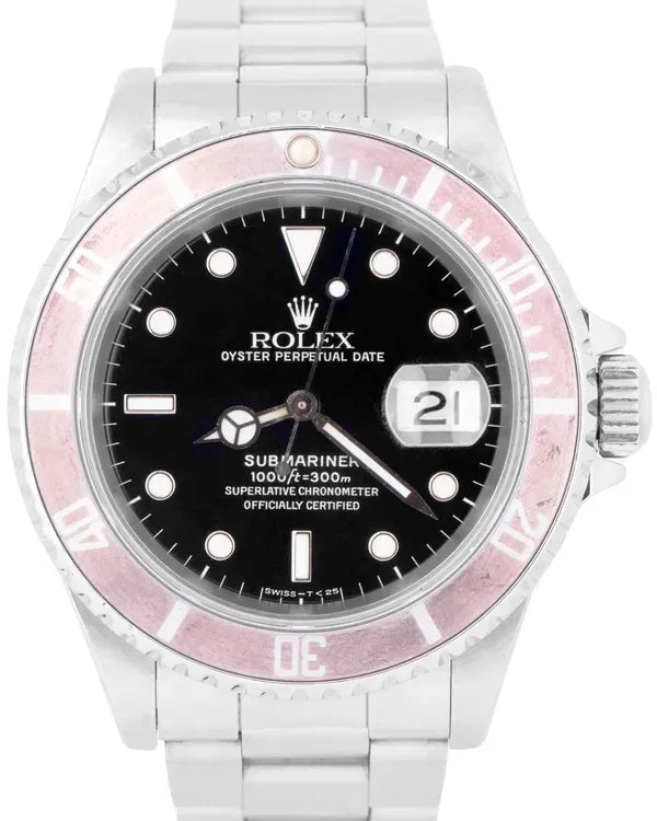 Rolex Submariner Date 40MM Black Dial Oyster Bracelet (16610)