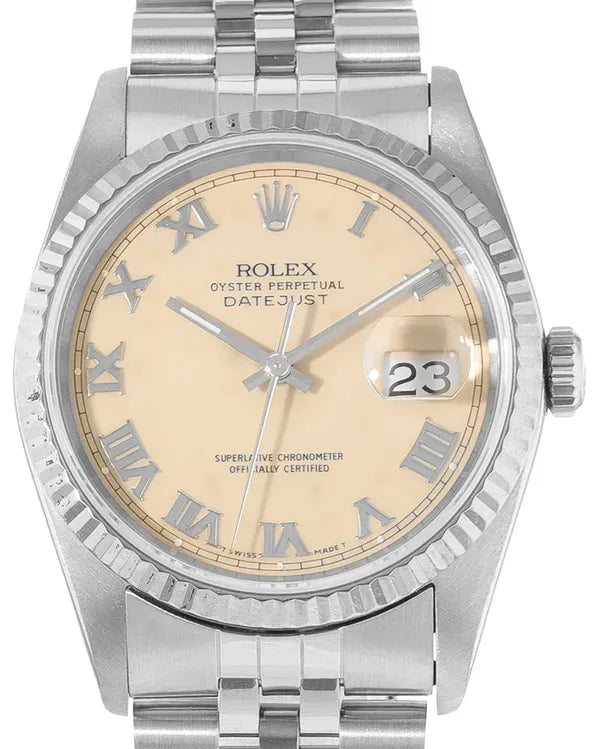 1990 Rolex Datejust 36MM Silver Dial Jubilee Bracelet (16234)