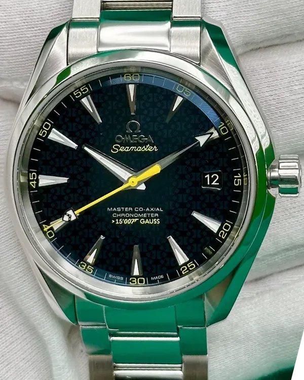 2016 Omega Seamaster Aqua Terra "James Bond Spectre" L.E. 41.5MM Blue Dial Steel Bracelet (231.10.42.21.03.004)