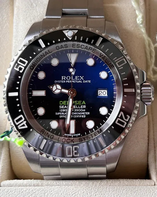 2015 Rolex Sea-Dweller Deepsea "James Cameron" 44MM Blue Dial Oyster Bracelet (116660)