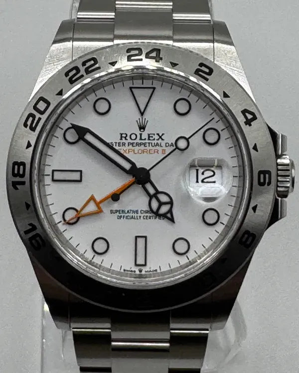 2021 Rolex Explorer II "Polar" 42MM White Dial Oyster Bracelet (226570)
