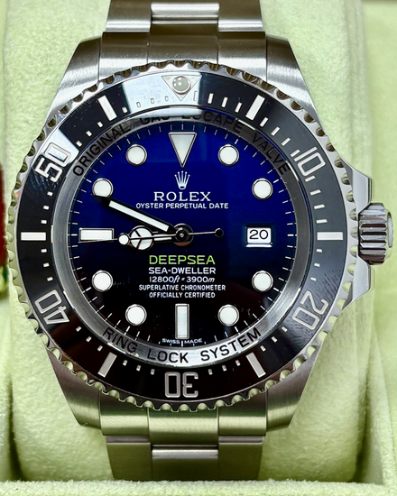 2014 Rolex Sea-Dweller Deepsea "James Cameron" 44MM Blue Dial Oyster Bracelet (116660)