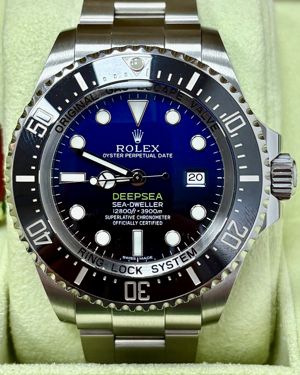 2014 Rolex Sea-Dweller Deepsea "James Cameron" 44MM Blue Dial Oyster Bracelet (116660)