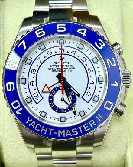 2013 Rolex Yacht-Master II 44MM White Dial Oyster Bracelet (116680)