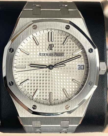 2020 Audemars Piguet Royal Oak 41MM White Dial Steel Bracelet (15500ST.OO.1220ST.04)