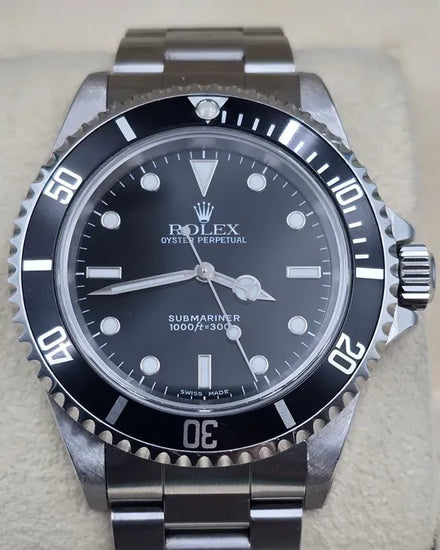 2000 Rolex Submariner No-Date 40MM Black Dial Oyster Bracelet (14060)