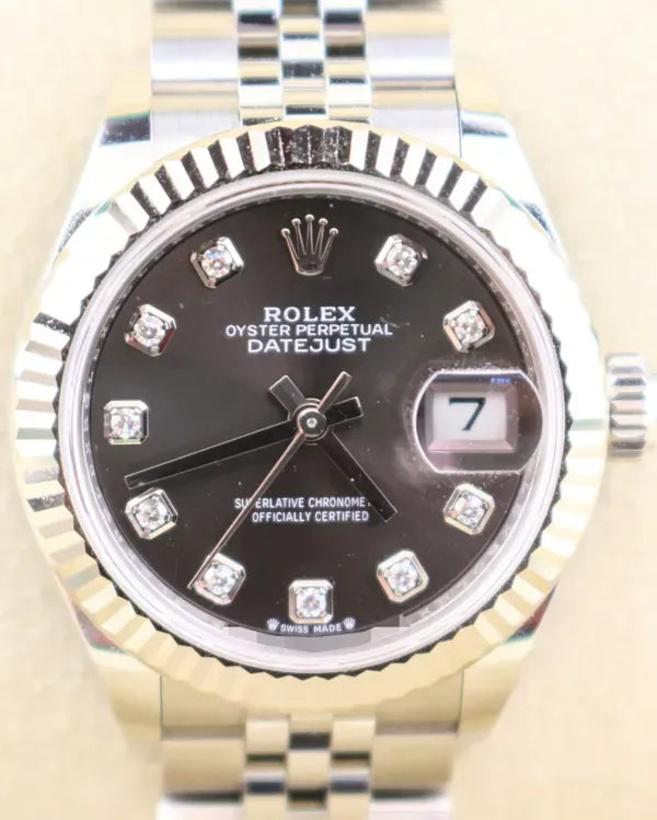 2024 Rolex Lady-Datejust 28MM Rhodium Dial Jubilee Bracelet  (279174)
