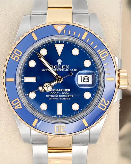 2023 Rolex Submariner Date "Bluesy" 41MM Blue Dial Two-Tone Oyster Bracelet (126613LB)