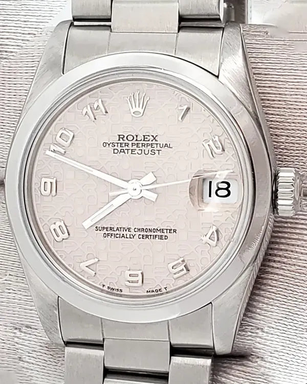 Rolex Datejust 31MM Cream "Jubilee" Dial Oyster Bracelet (68240)