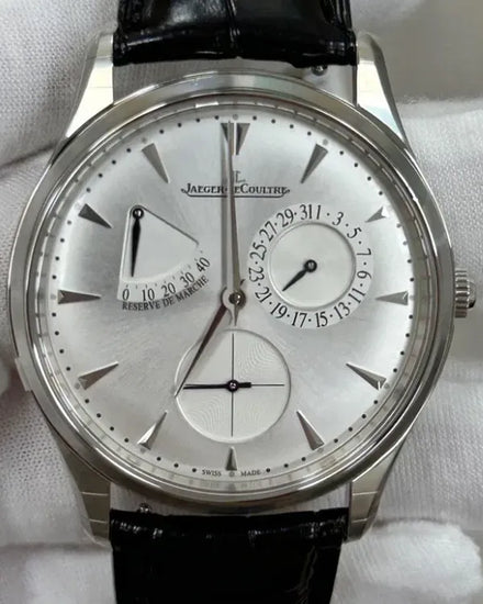 2023 Jaeger-LeCoultre Master Ultra Thin 39MM Silver Dial Leather Strap (Q1378420)