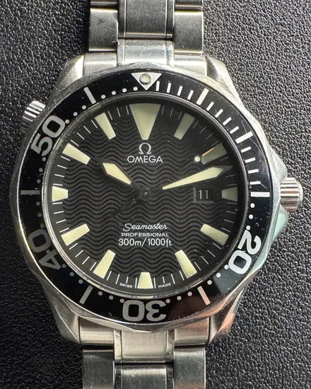 Omega Seamaster Diver 300M 41MM Quartz Black Dial Steel Bracelet (2264.50)