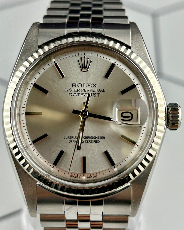 Rolex Datejust 36MM Silver Dial Jubilee Bracelet (1601)