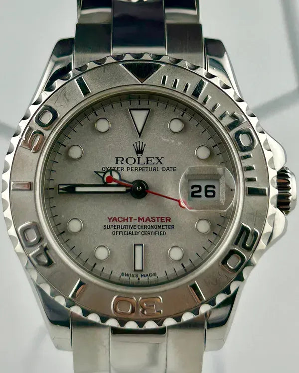 2002 Rolex Yacht-Master 29MM Silver Dial Oyster Bracelet (169622)
