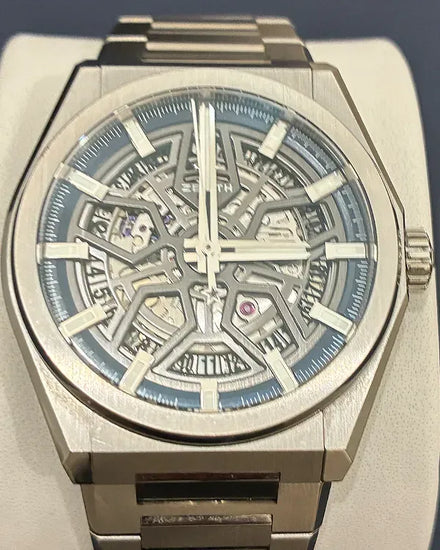 Zenith Defy 41MM Skeleton Dial Titanium Bracelet (95.9000.670)