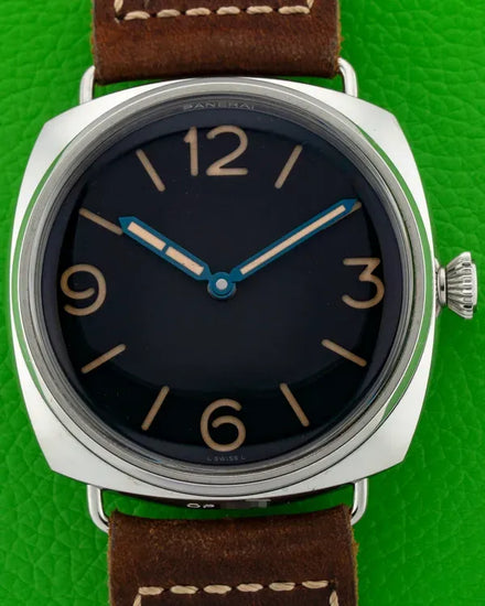 2018 Panerai Radiomir 3 Days Acciaio L.E. 47MM Black Dial Leather Strap (PAM00721)