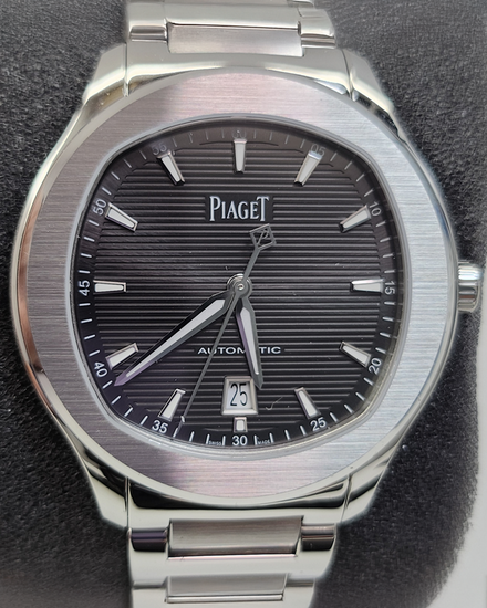 Piaget Polo Date 42MM Grey Dial Steel Bracelet (G0A41003)
