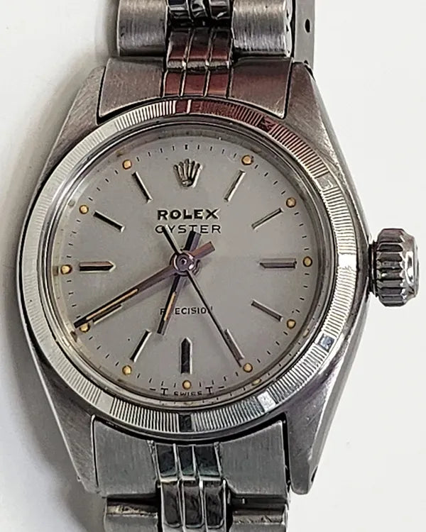 Rolex Oyster Precision 24MM Silver Dial Jubilee Bracelet (6411)