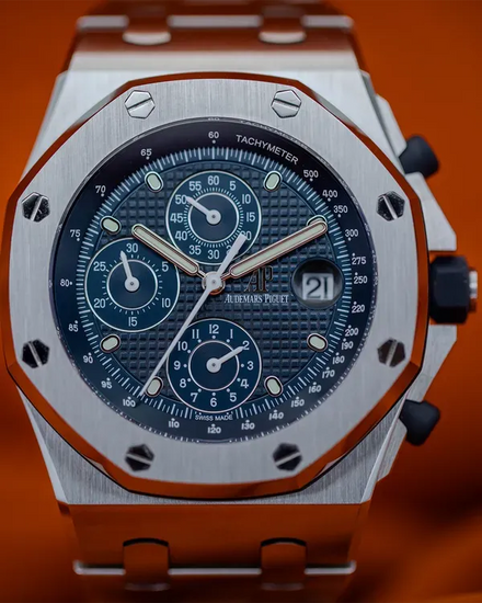Audemars Piguet Royal Oak Offshore Chronograph 42MM Blue Dial Steel Bracelet (26237ST.OO.1000ST.01)