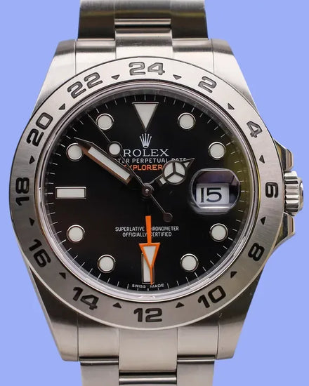 2017 Rolex Explorer II 42MM Black Dial Oyster Bracelet (216570)