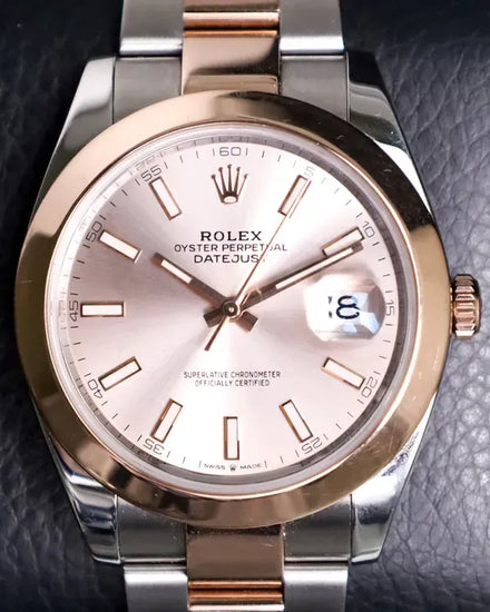 Rolex Datejust 41MM Sundust Dial Two-Tone Oyster Bracelet (126301)