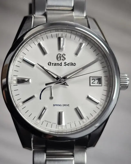 Grand Seiko Heritage Collection 40.5MM White Dial Steel Bracelet (SBGA299)