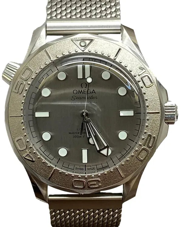 2024 Omega Seamaster Diver 300M 42MM Grey Dial Steel Bracelet (210.30.42.20.06.002)