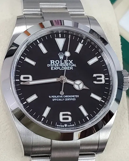 2023 Rolex Explorer 40MM Black Dial Oyster Bracelet (224270)