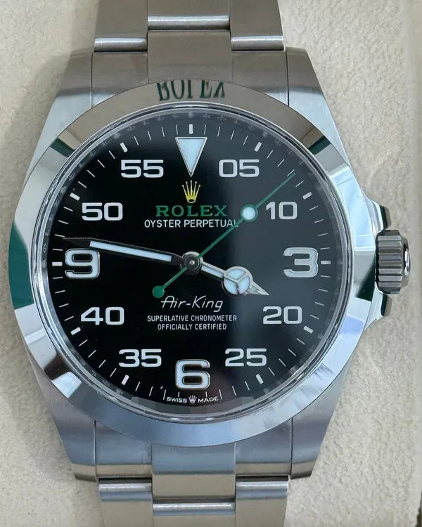 2025 Rolex Air-King 40MM Black Dial Steel Bracelet (126900)