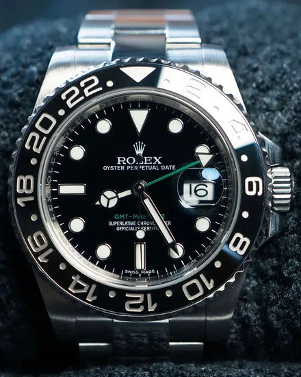 Rolex GMT-Master II 40MM Black Dial Oyster Bracelet (116710LN)