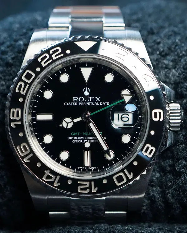 Rolex GMT-Master II 40MM Black Dial Oyster Bracelet (116710LN)